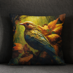 Nature's Embrace Cushion Cover With Filling