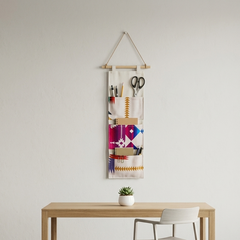 Modern Geometric Harmony Hanging Wall Organizer