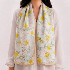 Petal Softness Silk Scarf