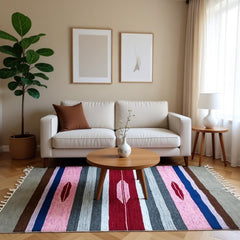 Kilim Rugs 4Ft X 6Ft - Multicolor 04