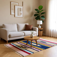 Kilim Rugs 4Ft X 6Ft - Multicolor 02
