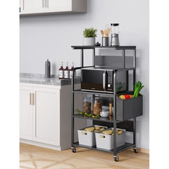 Federico Kitchen Moving Trolley Rack - waseeh.com