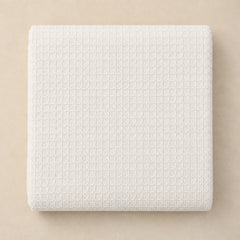 Waffle Thermal Blanket -Ivory