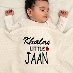 Khala Jaan Baby Waffle Blanket