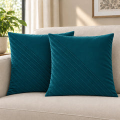 Velora Velvet Cushion Cover Pack Of 2