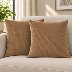 Velora Velvet Cushion Cover Pack Of 2