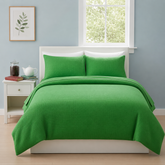 Waffle Thermal Blanket With Pillow