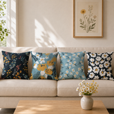 Flower Print Cushion Covers pack of 4