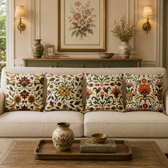 Persian Style Throw Covers Pack of 4