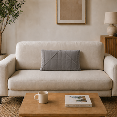 Modern Silhouette Cushion Cover With Filling