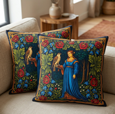Medieval Tapestry Cushion Cover Pack of 2