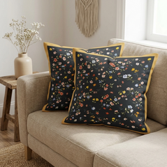 Rustic Bloom Cushion Cover Pack of 2