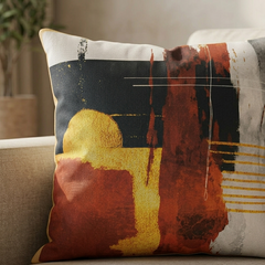 Abstract Art Deco Cushion Cover Pack of 2