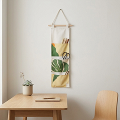 Leafy Green Hanging Wall Organizer