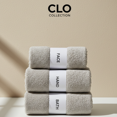 Pure Cloud Ultra Soft Towel Stone Gray (Pack of 3)