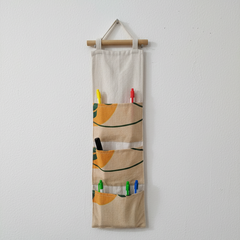 Organic Flow Wall Organizer