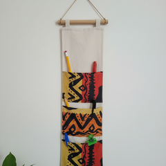 Tribal Print Wall Organizer