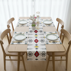 Southwestern Table Runner with Mats