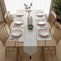 Vintage Geo Table Runner with Mats