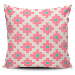 Pink and Blue Abstract Cushion Covers Pack of 4