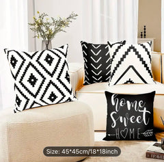 Sunday Home Cushion Covers Pack Of 4