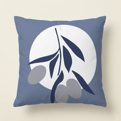 Scandi Leaf Abstract Cushion Covers Pack Of 4