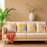 Whimsical Petals Cushion Cover Pack of 4