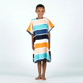 Rainbow Stripe Carnival Wrap Ponchu