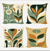 Floral Quintet Cushion Cover Pack of 4