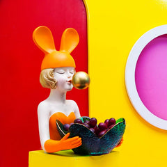 Bubble Girl Candy Storage