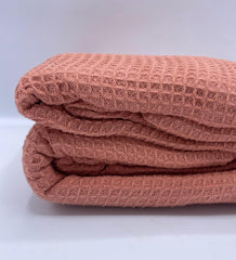 B-Pair Waffle Cotton Thermal Blanket King Size