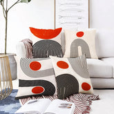 Mid Century Modern Cushion Covers Pack of 4