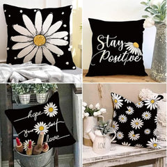 Daisy Cushion Covers Pack of 4