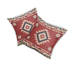 Red Southwest Pillow Covers Pack of 2