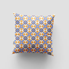 Arabesque Pattern Cushion Case Pack Of 4