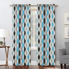 Urban Stream Panels Teal-Black Streamline