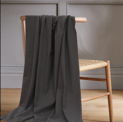 Charcoal Drift Sofa Throws Thermal