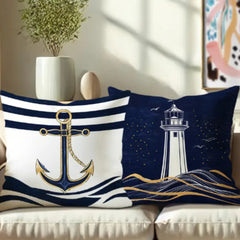Maritime Adventure Anchor Cushion Covers Pack of 4