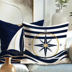 Maritime Adventure Anchor Cushion Covers Pack of 4