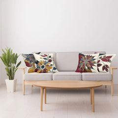 Ambesonne Floral Cushion Cover Set Of 4