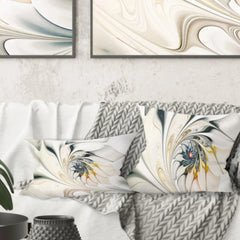 Stained Glass Floral Modern Cushion Cover Pack Of 2