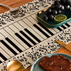 Musical Note Table Runner