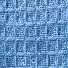 Organic Cotton Waffle Baby Blanket Sky Blue