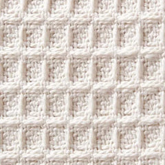 Organic Cotton Waffle Baby Blanket Natural