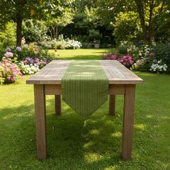 Sage textured Table Runner