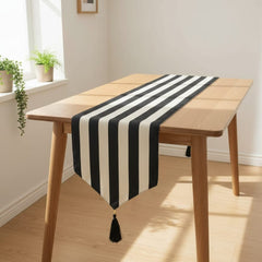 Modern Linen Cloth Table Runner Printed