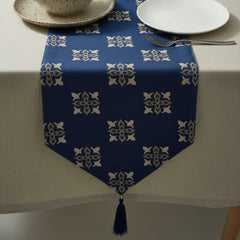 Ethnic Style Chenille Table Runner