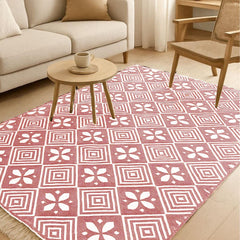 Dusty Rose Rugs Collection (2.5 ft' x 4 ft)