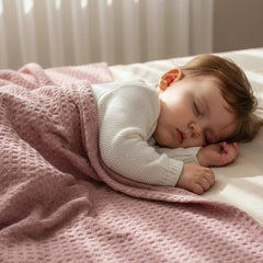 Baby Waffle Blankets Wrap in Neutral Colors