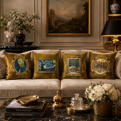 Paintings artwork cushion cover pack of 4